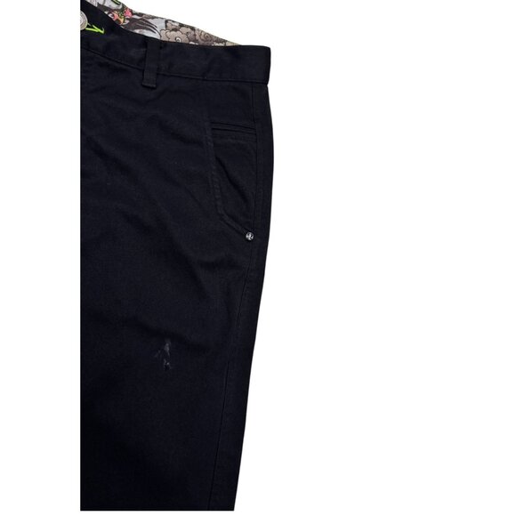 LULULEMON Vintage Y2K Chino Casual Long Black Summer Activewear Shorts Mens 30" - Picture 5 of 7